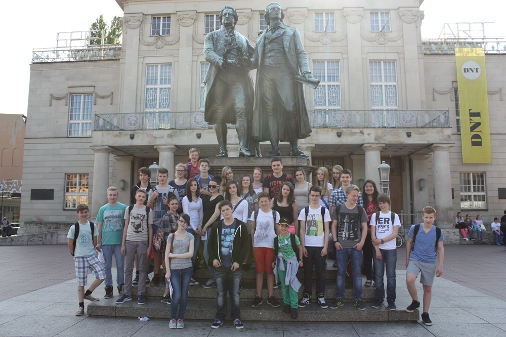 Goethe Schiller Denkmal 2014